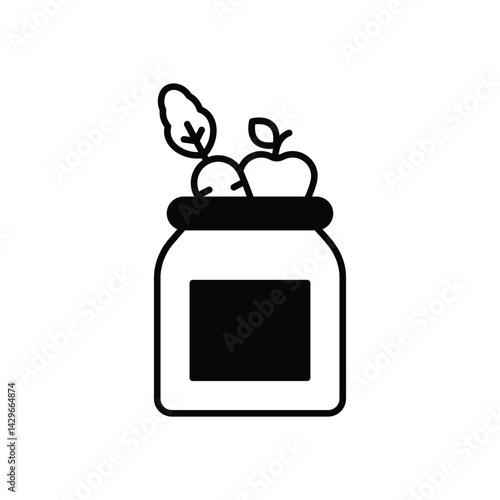 Grocery Delivery icon vector stock illustration