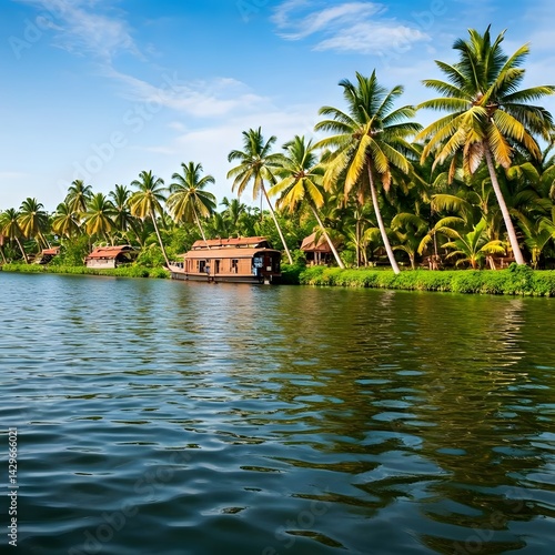 Kerala’s Serene Backwaters, India