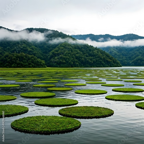 Loktak Lake Floating Islands, Manipur, India