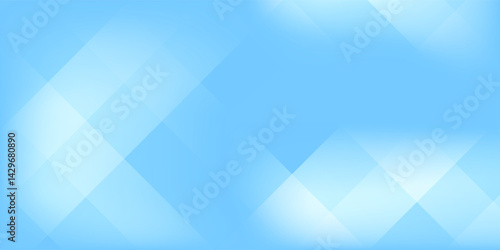Modern white wavy glowing lines on a blue background. Futuristic digital high-technology design abstract simple