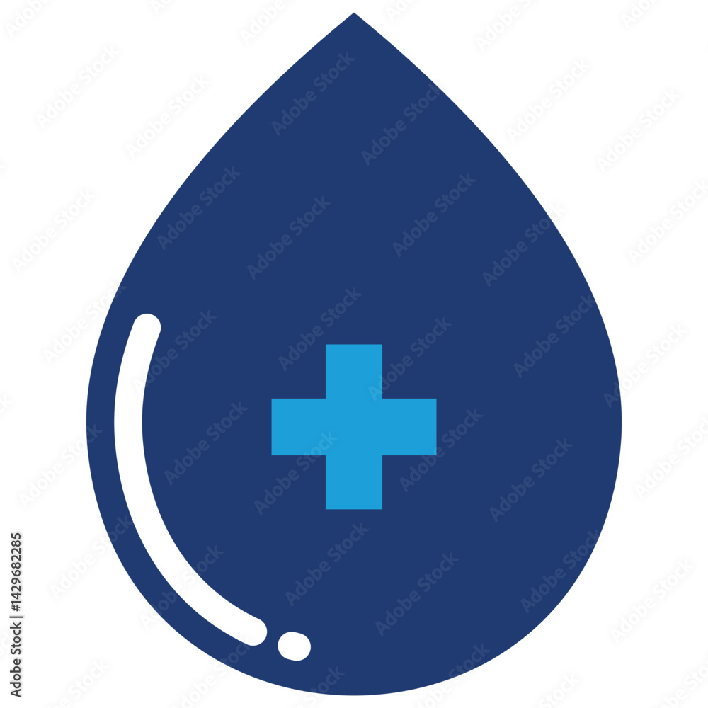 Fototapeta premium Blood Icon