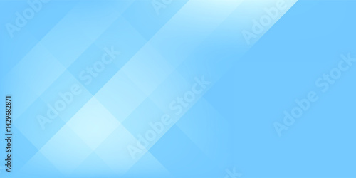Modern white wavy glowing lines on a blue background. Futuristic digital high-technology design abstract