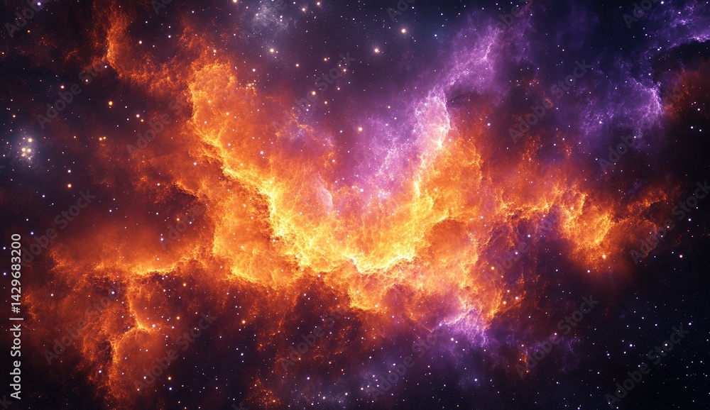 Fototapeta premium Cosmic Nebula