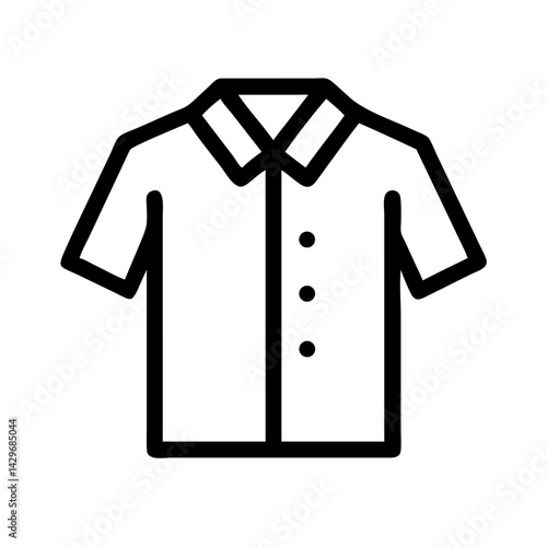 Button Down Party Shirt Icon Design