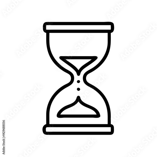 Fast Hourglass Time Icon Design