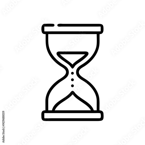 Fast Hourglass Time Icon Design