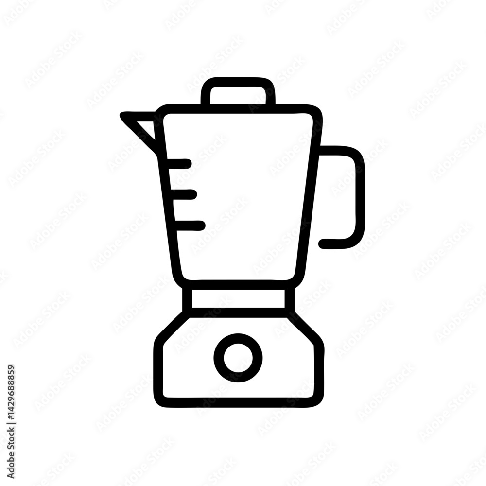 Food Processor Container Icon Design Food Processor Container Icon Design