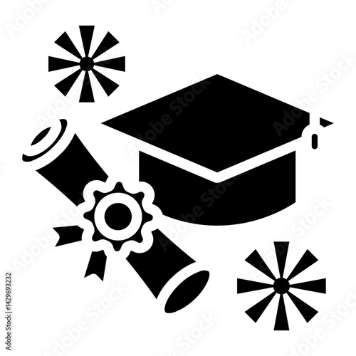 college Solid icon