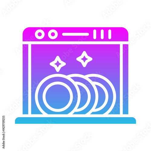 Dishwasher Icon