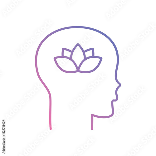 Stress relief icons vector stock illustration