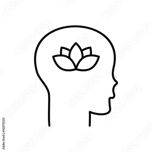 Stress relief icons vector stock illustration