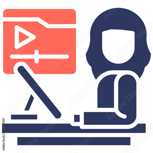 Creator glyph color icon