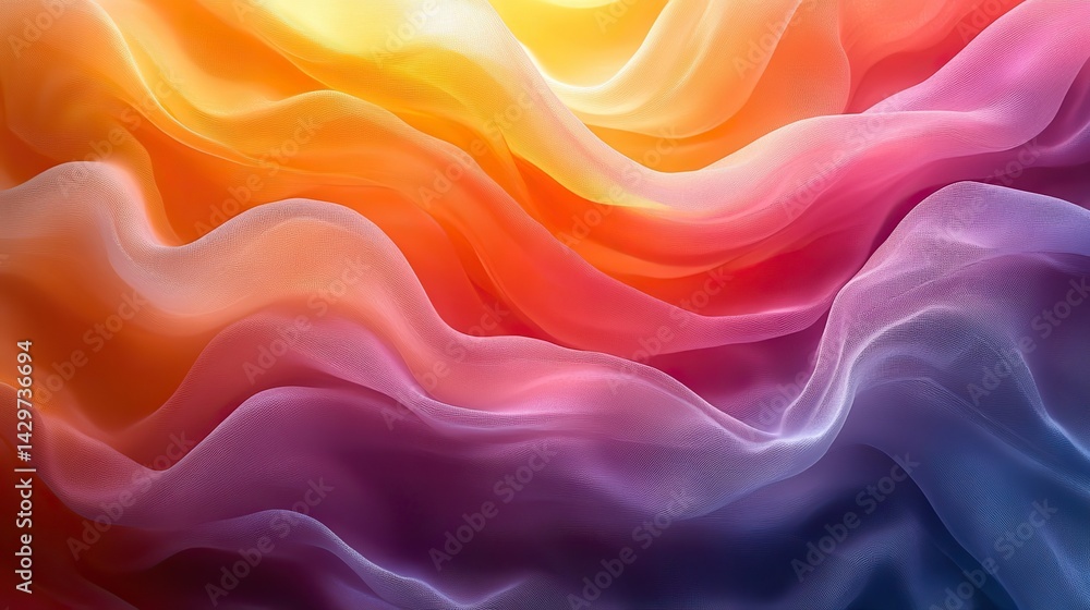 Abstract design with overlapping layers of translucent colors Abstract design with overlapping layers of translucent colors