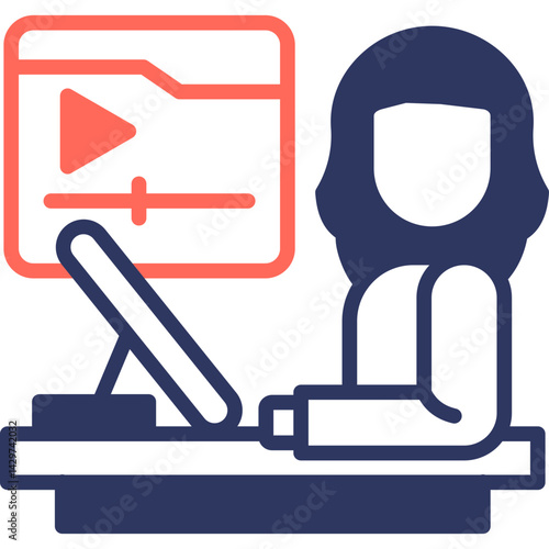 Creator mixed color icon