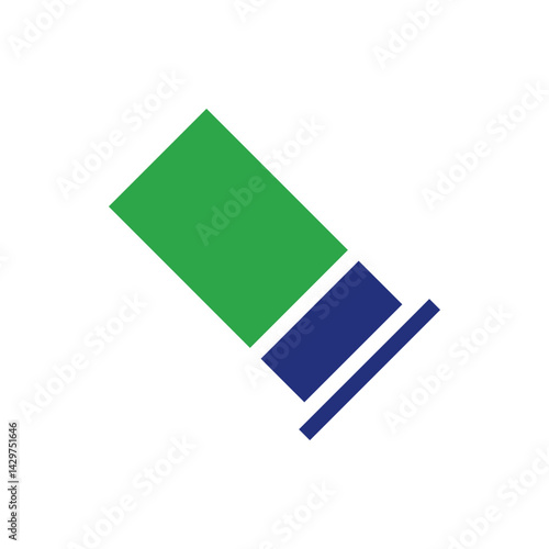 Free Download Abstract Colorful Geometric Shape on White Canvas - GFXLoad