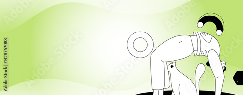 Practicing yoga, physical and mental health, flat vector character concept, operation hand drawn illustration
