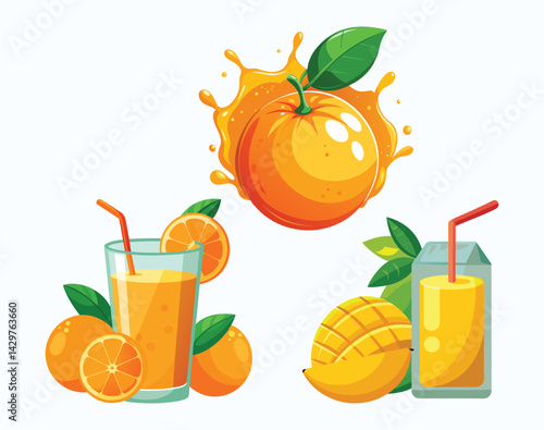   Did Someone Call For An Extra Shot Of Vitamins? Fruit Juice, Healthy drink: beet juice on rustic  Vector design