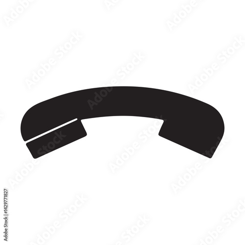 telephone receiver vector