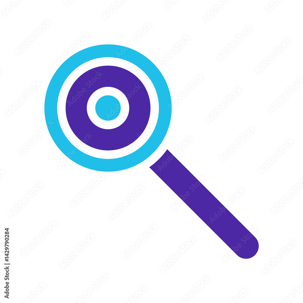 Magnifying Tool Design Vector Icon Exploration Magnifying Tool Design Vector Icon Exploration