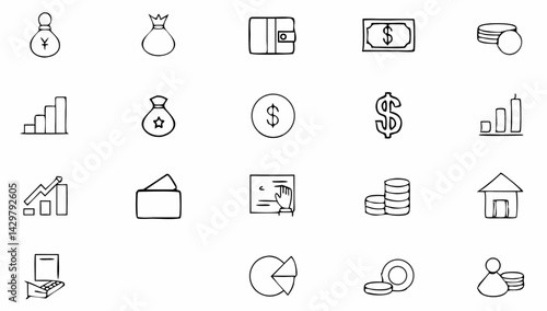 finance set of web icons  money and payment icons  (1).eps