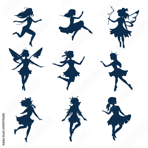 Ballet Dancer Silhouettes