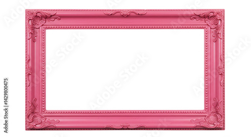 moldura quadro no fundo transparente