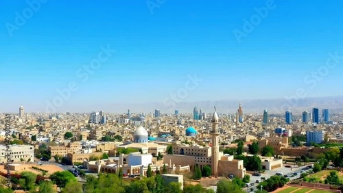 Amman Jordan Cityscape Skyline View