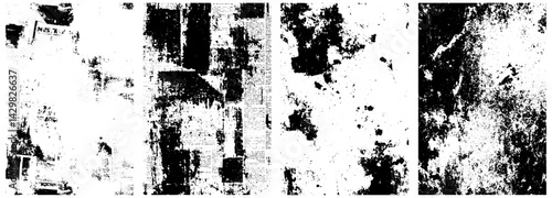 Wallpaper Mural Urban Decay Texture Pack, Vintage Grunge Newspaper, Peeling Paint, and Distressed Wall Overlays Torontodigital.ca