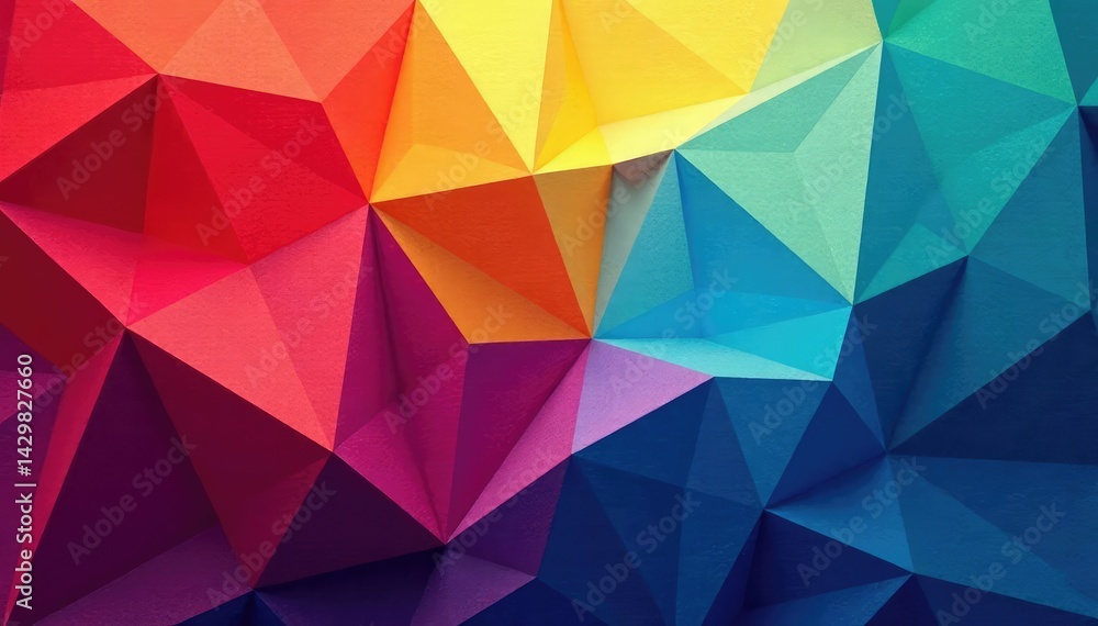 Fototapeta premium Abstract geometric shapes forming a complex design , illustration, surface