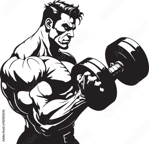 Bodybuilding SVG Silhouette | Muscle Man Fitness Vector

Gym Workout SVG | Bodybuilder Flexing Silhouette Clipart

Muscle Man SVG File | Bodybuilding Gym Vector Design

Weightlifting SVG Silhouette | 