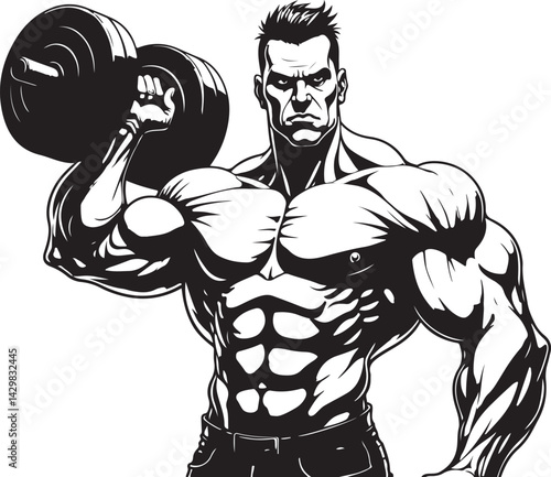 Bodybuilding SVG Silhouette | Muscle Man Fitness Vector

Gym Workout SVG | Bodybuilder Flexing Silhouette Clipart

Muscle Man SVG File | Bodybuilding Gym Vector Design

Weightlifting SVG Silhouette | 
