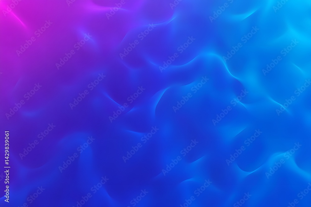 Obraz premium Abstract Blue Purple Gradient Wave Background Texture
