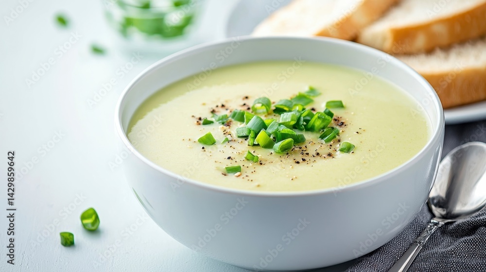 Creamy Soup with Green Onions Creamy Soup with Green Onions