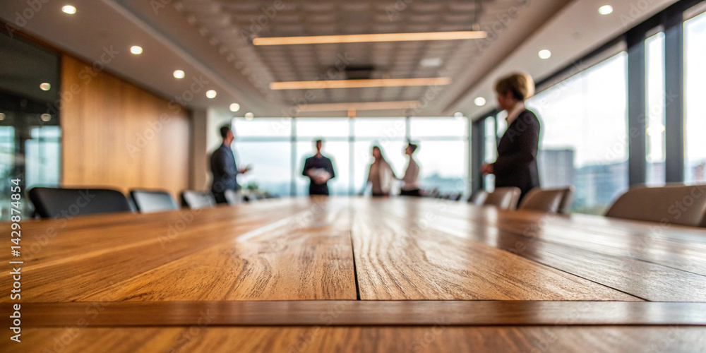 Business meeting in a modern office with blurred background Business meeting in a modern office with blurred background