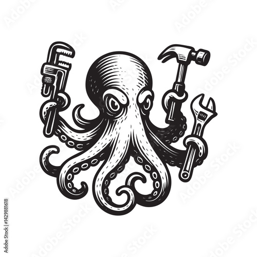 octopus holding service tools