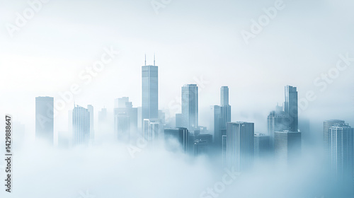 Wallpaper Mural city skyline view ai Torontodigital.ca