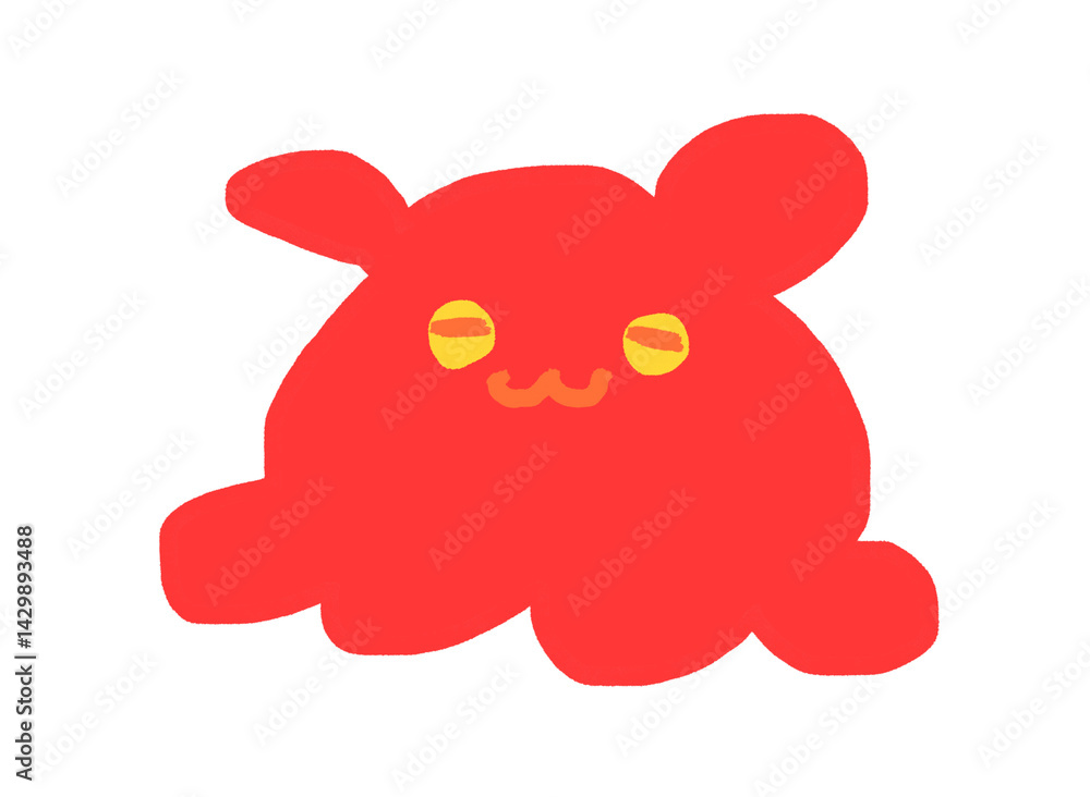 かわいいメンダコさんのイラスト素材 かわいいメンダコさんのイラスト素材