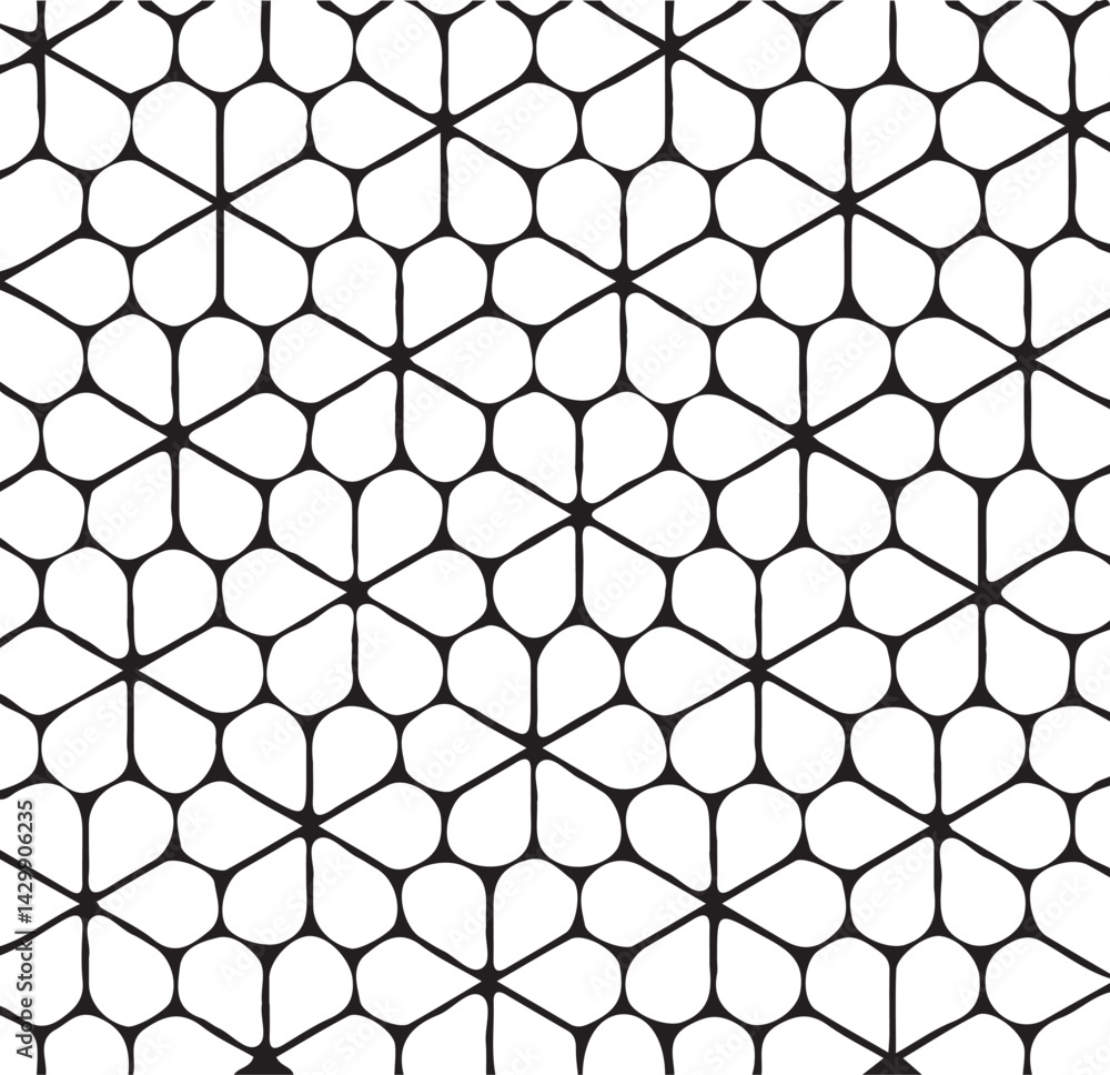 hexagon honeycomb texture pattern 