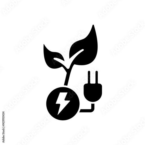 Icon a biomass, isolated against a clean background.