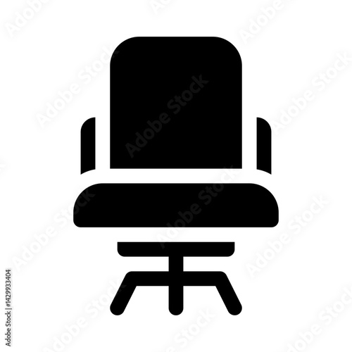 Vacant Chair glyph icon