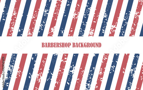Barbershop background with text in the middle