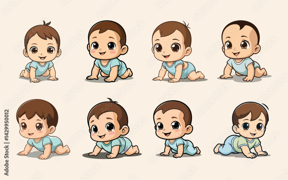 Chibi Boy Icon Bundle in Cute Anime Style with Toys, Hats, and Playful Accessories Chibi Boy Icon Bundle in Cute Anime Style with Toys, Hats, and Playful Accessories