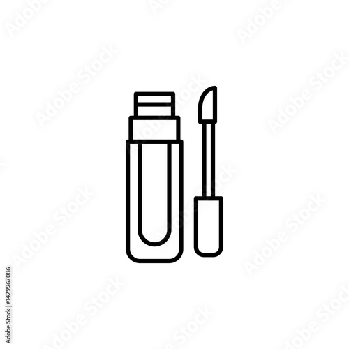 Concealer icons vector icon design. modern flat and line design