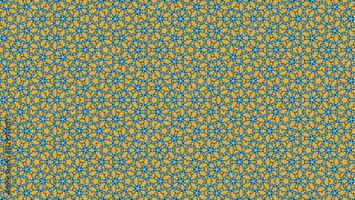 Modern geometric abstract floral organic textile pattern vector.