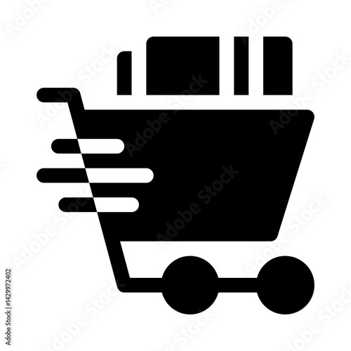 Shopping Cart glyph icon