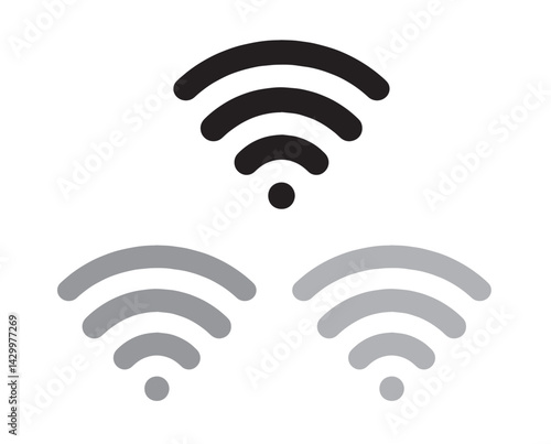 Wifi icon logo