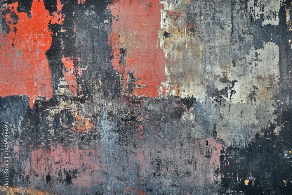 Weathered Surface with layered paint Weathered Surface with layered paint