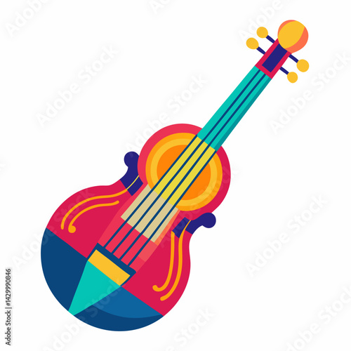 musical instruments vector illustration