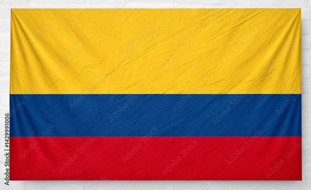 Fototapeta premium コロンビアの国旗
