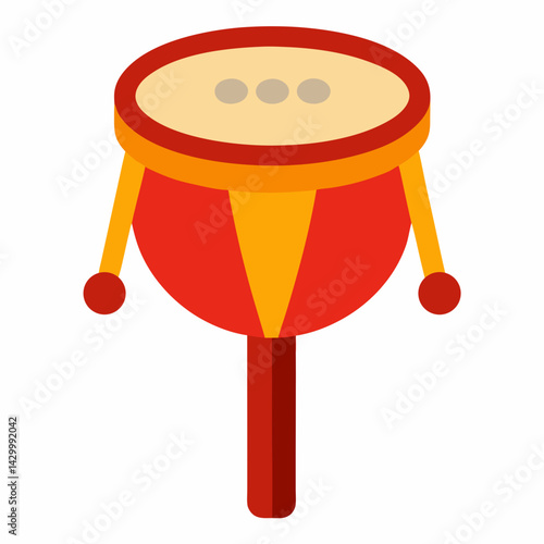 drum, music, percussion, instrument, musical, djembe, bongo, isolated, wood, sound, drums, traditional, art, beat, wooden, object, ethnic, rhythm, culture, leather, conga, white, bongos, illustration,